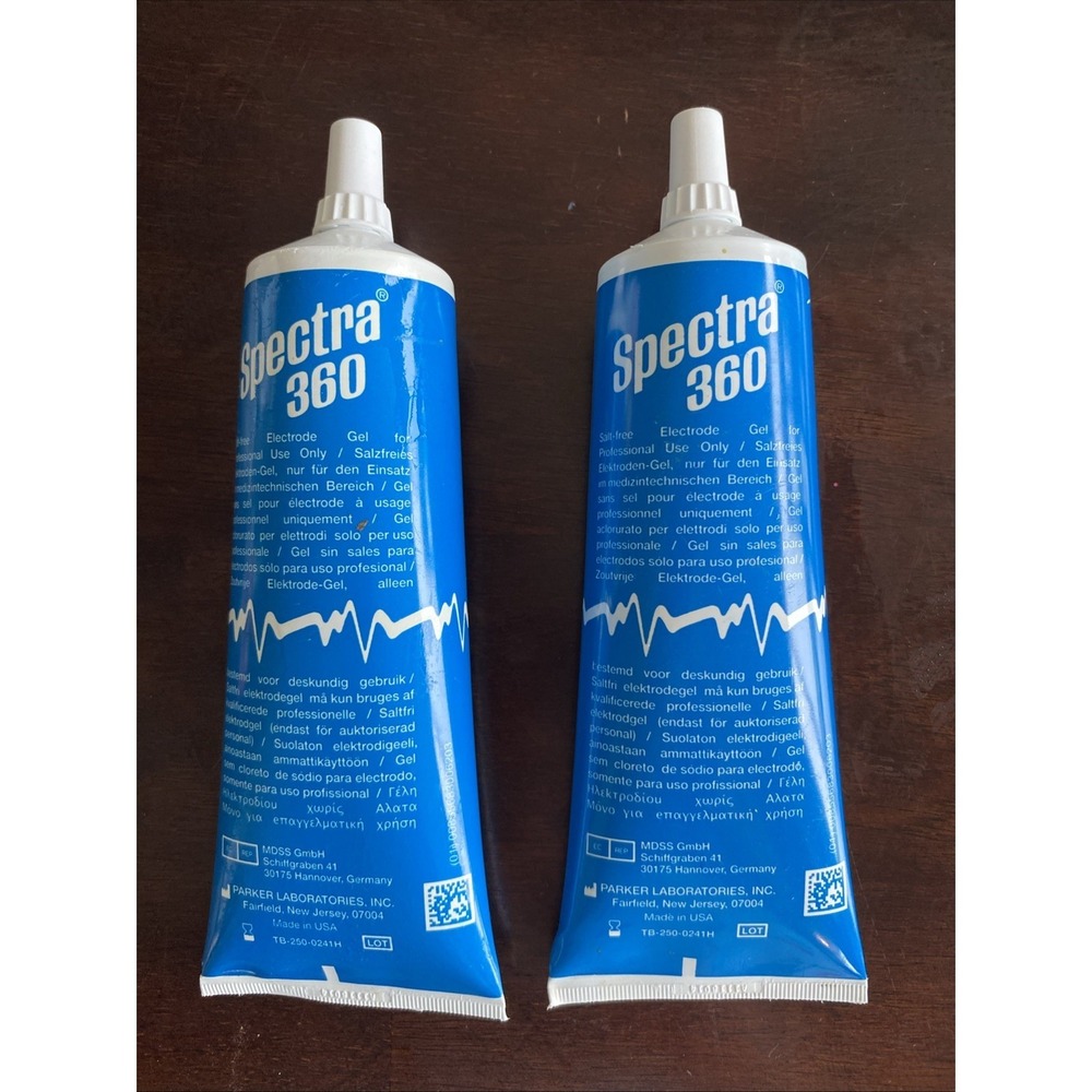 (2 pack)SPECTRA 360 ELECTRODE CONDUCTIVE GEL ECG GEL 8.5 oz - Picture 3 of 5